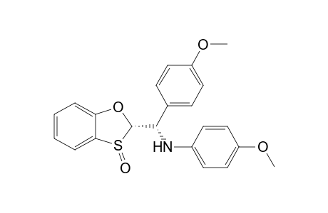 (2S,Ss)-2-[(1S)-1-(4-Methoxyphenyl)-1-(4-methoxyphenylamino)methyl]-1,3-benzoxathiole-3(2H)-oxide