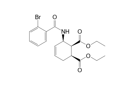 (1S,2S,3R)-3-(2-Bromo-benzoylamino)-cyclohex-4-ene-1,2-dicarboxylic acid diethyl ester