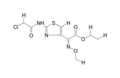 (Z)-2-(2-CHLOROACETAMIDO-1,3-THIAZOL-4-YL)-2-METHOXYIMINOACETIC ACID,ETHYL ESTER