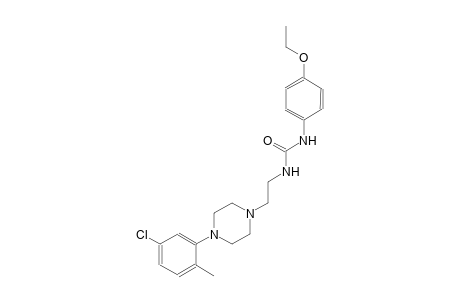 urea, N-[2-[4-(5-chloro-2-methylphenyl)-1-piperazinyl]ethyl]-N'-(4-ethoxyphenyl)-