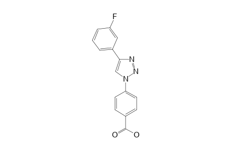 4-[4-(3-FLUOROPHENYL)-1H-1,2,3-TRIAZOL-1-YL]-BENZOIC-ACID