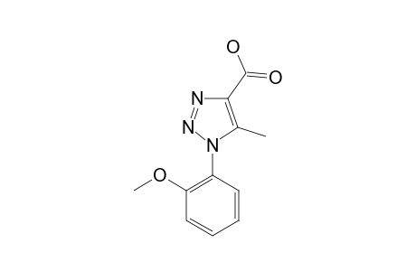 1-(2-methoxyphenyl)-5-methyltriazole-4-carboxylic acid