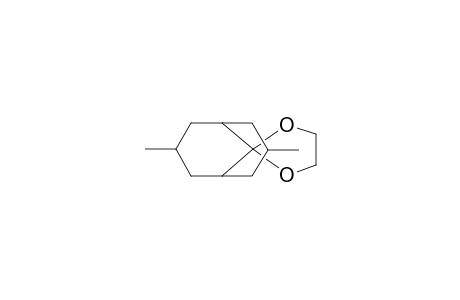 9,9-Ethylenedioxy-3-exo-7-exo-dimethylbicyclo[3.3.1]nonane