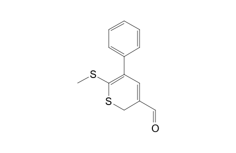 6-METHYLTHIO-5-PHENYL-2H-THIOPYRAN-3-CARBALDEHYDE