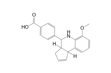 benzoic acid, 4-[(3aS,4R,9bR)-3a,4,5,9b-tetrahydro-6-methoxy-3H-cyclopenta[c]quinolin-4-yl]-