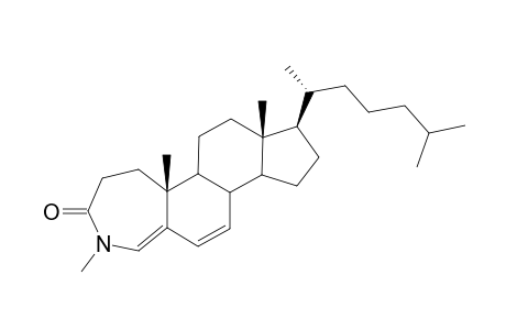 A-homo-4-methyl-4-azacholesta-5,7-dien-3-one