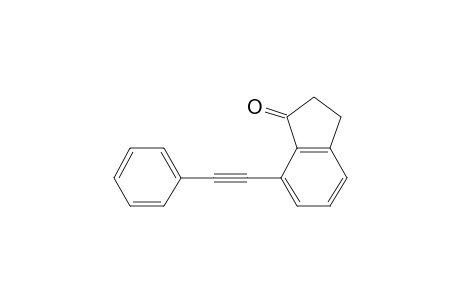 7-(Phenylethynyl)-1-indanone
