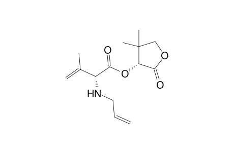 (2R,3'R)-2-Allylamino-3-methylbut-4-enoic acid 4,4-dimethyl-2-oxotetrahydrofuran-3-yl ester