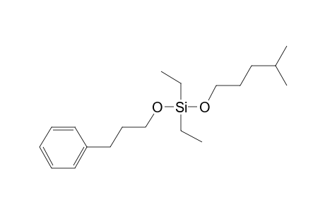 Silane, diethylisohexyloxy(3-phenylpropoxy)-