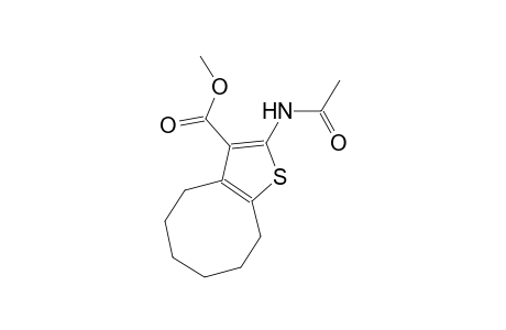 methyl 2-(acetylamino)-4,5,6,7,8,9-hexahydrocycloocta[b]thiophene-3-carboxylate