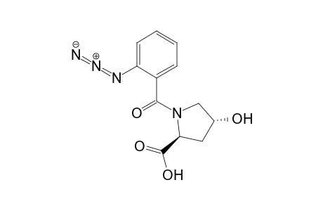 (2S,4R)-N-(2-Azidobenzoyl)-4-hydroxypyrrolidine-2-carboxylic acid