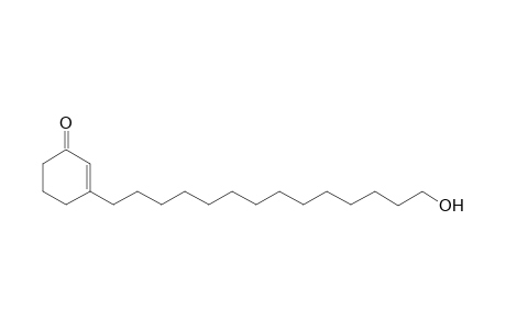 3-(14-Hydroxyteradecyl)-2-cyclohexen-1-one