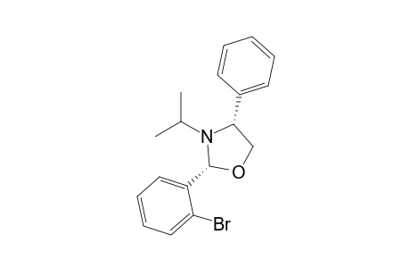 (2R,4R)-2(2-Bromophenyl)-3-isopropyl-4-phenyl-1,3-oxazolidine