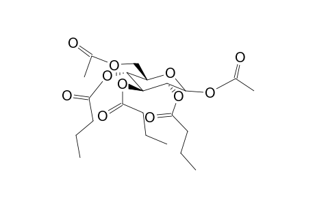 1-O-Acetyl-2,3,4,6-tetra-O-butyryl-b-d-glucopyranose