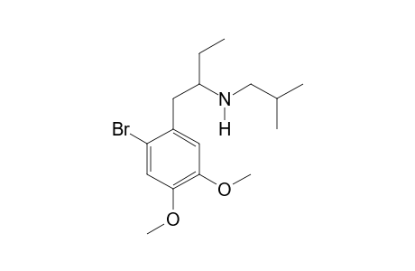 N-iso-Butyl-1-(2-bromo-4,5-dimethoxyphenyl)butan-2-amine