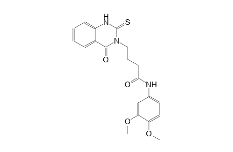 3-quinazolinebutanamide, N-(3,4-dimethoxyphenyl)-1,2,3,4-tetrahydro-4-oxo-2-thioxo-