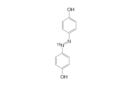 4,4'-Azodiphenol, 15N isotopic labeled