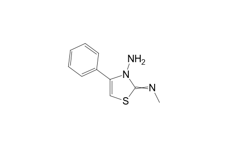 2-(Methylimino)-4-phenyl-1,3-thiazol-3(2H)-amine