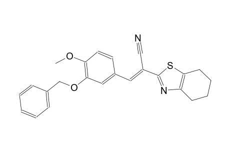 2-benzothiazoleacetonitrile, 4,5,6,7-tetrahydro-alpha-[[4-methoxy-3-(phenylmethoxy)phenyl]methylene]-