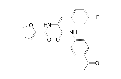 2-furancarboxamide, N-[(E)-1-[[(4-acetylphenyl)amino]carbonyl]-2-(4-fluorophenyl)ethenyl]-