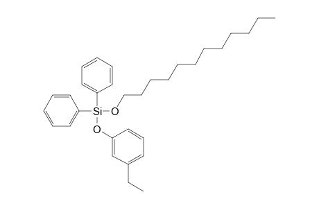 Silane, diphenyldodecyloxy(3-ethylphenoxy)-