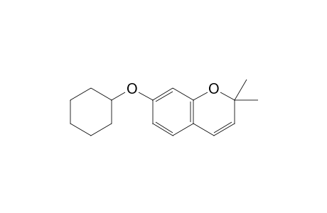 7-(cyclohexyloxy)-2,2-dimethyl-2H-chromene