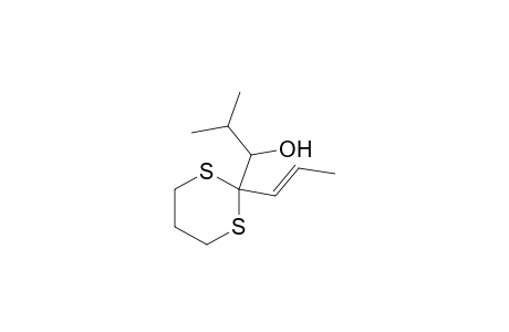 1,3-Dithiane-2-methanol, .alpha.-(1-methylethyl)-2-(1-propenyl)-, (E)-