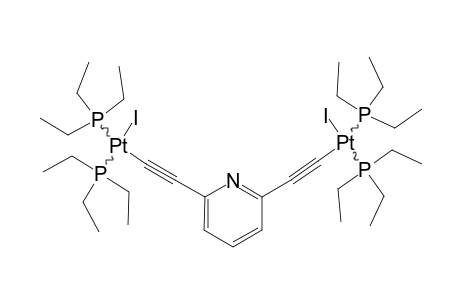 2,6-BIS-[TRANS-PT-(PET3)2I-(ETHYNYL)]-PYRIDINE