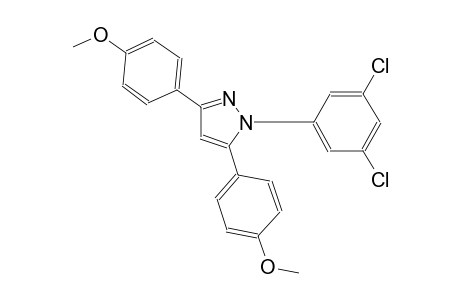 1-(3,5-dichlorophenyl)-3,5-bis(4-methoxyphenyl)-1H-pyrazole