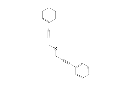 3-(CYCLOHEX-1-ENYL)-3'-PHENYL-DIPROPARGYL-SULFIDE
