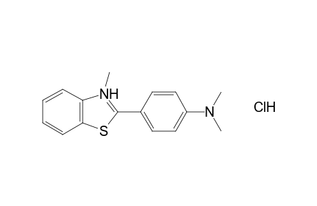 2(4'-N,n-dimethylaminophenyl)-3,6-dimethylthiazolinium chloride