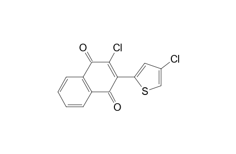 1,4-Naphthalenedione, 2-chloro-3-(4-chloro-2-thienyl)-