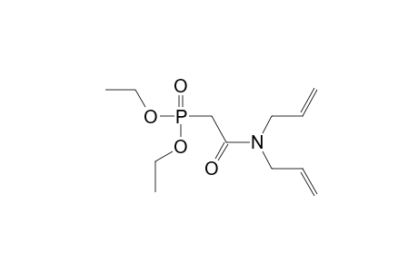 PHOSPHONIC ACID, N,N-DIALLYLCARBAMOYLMETHYL-, DIETHYL ESTER