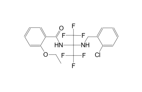 benzamide, N-[1-[[(2-chlorophenyl)methyl]amino]-2,2,2-trifluoro-1-(trifluoromethyl)ethyl]-2-ethoxy-