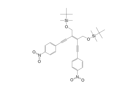 (Z)-1,6-Bis(4-nitrophenyl)-3,4-bis(tert-butyldimethylsilyloxy)methyl]hex-3-ene-1,5-diyne