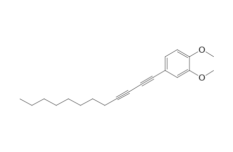4-Dodeca-1,3-diynyl-1,2-dimethoxy-benzene