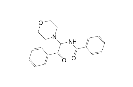 benzamide, N-[1-(4-morpholinyl)-2-oxo-2-phenylethyl]-