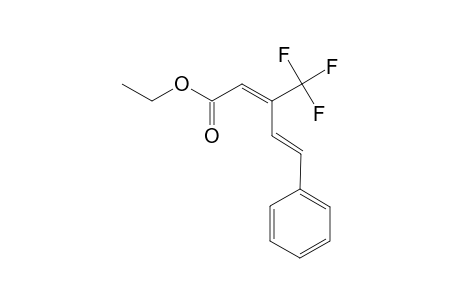 ethyl (2E,4E)-5-phenyl-3-(trifluoromethyl)penta-2,4-dienoate