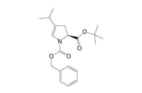 1-Benzyl 2-tert-butyl (2S)-4-(propan-2-yl)-2,3-dihydro-1H-pyrrole-1,2-dicarboxylate