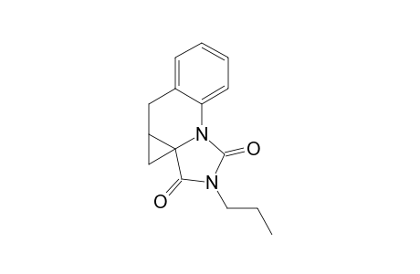 2-(Propyl)-4a,5-dihydro-1H,4H-cyclopropa[e]imidazo[1,5a]quinoline-1,3(2H)-dione