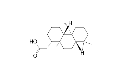 - (1.alpha.,4a.beta.,4b.alpha.,8a.beta.,10a.alpha.)]- tetradecahydro-4b,8,8,10a-tetramethyl-1-phenanthrene-acetic acid