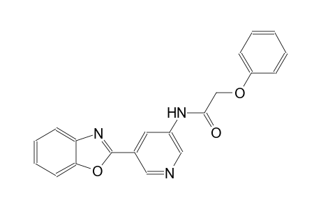 acetamide, N-[5-(2-benzoxazolyl)-3-pyridinyl]-2-phenoxy-