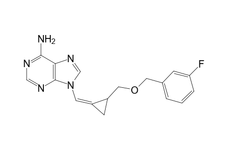 (Z, E)-9-{3'-Fluoro-1-[(benzyloxymethyl)cyclopropylidene]methyl}-6-aminopurine