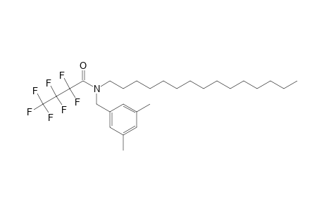 Heptafluorobutyramide, N-(3,5-dimethylbenzyl)-N-pentadecyl-