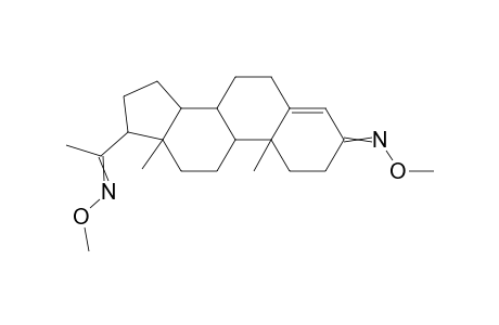Progesterone 3,20-bis(o-methyloxime)