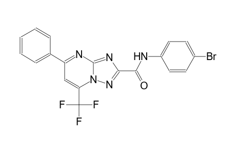 N-(4-bromophenyl)-5-phenyl-7-(trifluoromethyl)[1,2,4]triazolo[1,5-a]pyrimidine-2-carboxamide