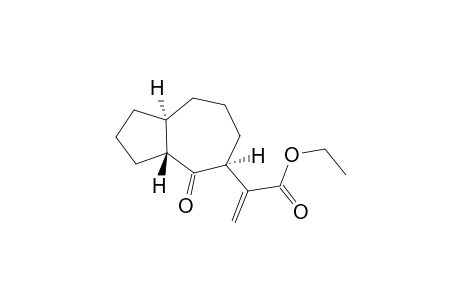 2-[(3aR,5S,8aS)-4-keto-2,3,3a,5,6,7,8,8a-octahydro-1H-azulen-5-yl]acrylic acid ethyl ester