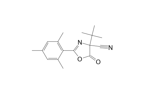 4-tert-Butyl-5-keto-2-mesityl-2-oxazoline-4-carbonitrile