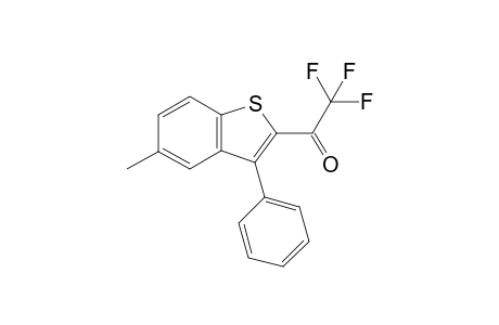 5-methyl-2-trifluoroacetyl-3-phenylbenzothiophene