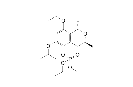 6,8-Diisopropoxy-trans-1,3-dimethylisochroman-5-yl diethylphosphoate